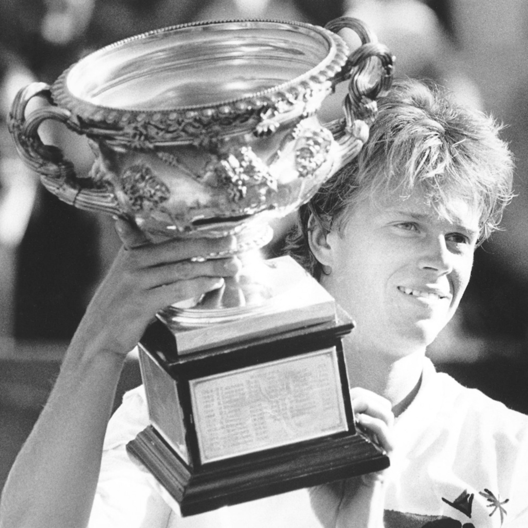 SMALL_勞力士代言人、澳洲網球公開賽（AUSTRALIAN OPEN）雙冠得主斯特凡· 艾柏格（STEFAN EDBERG）©Fairfax Media via Getty Images